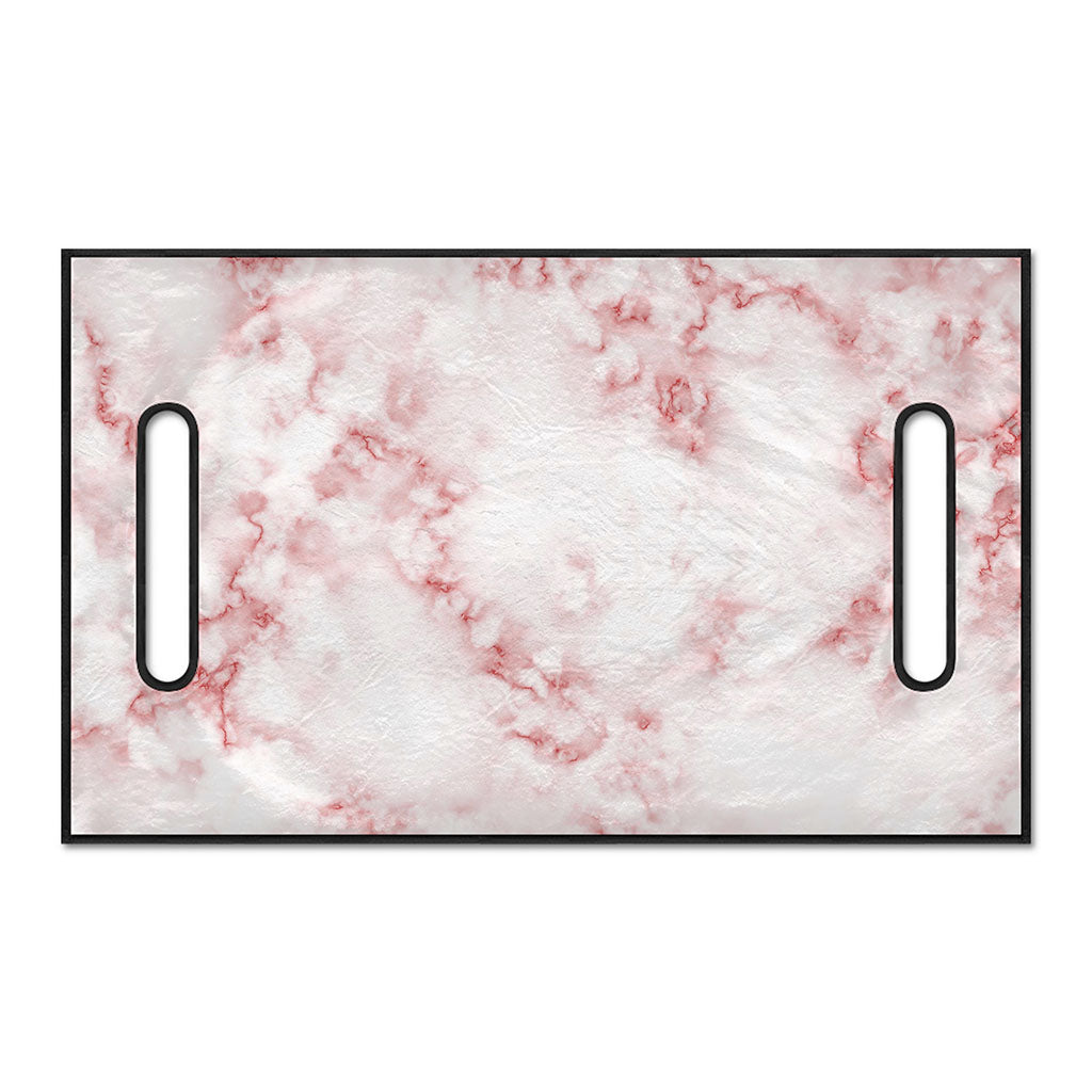 Rose Pink Marble Print Golf Cart Seat Cover