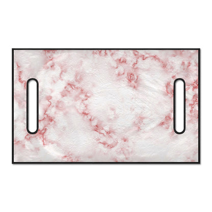 Rose Pink Marble Print Golf Cart Seat Cover