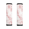 Rose Pink Marble Print Handle Covers