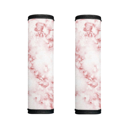 Rose Pink Marble Print Handle Covers