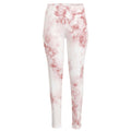 Rose Pink Marble Print High-Waisted Pocket Leggings
