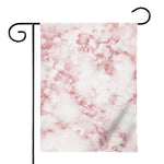 Rose Pink Marble Print House Flag