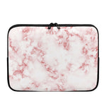 Rose Pink Marble Print Laptop Sleeve