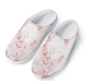 Rose Pink Marble Print Mesh Casual Shoes