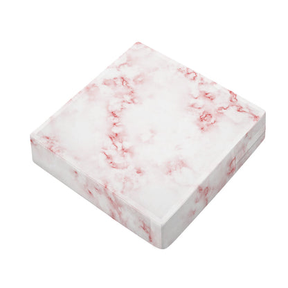 Rose Pink Marble Print Outdoor Seat Cushion Cover