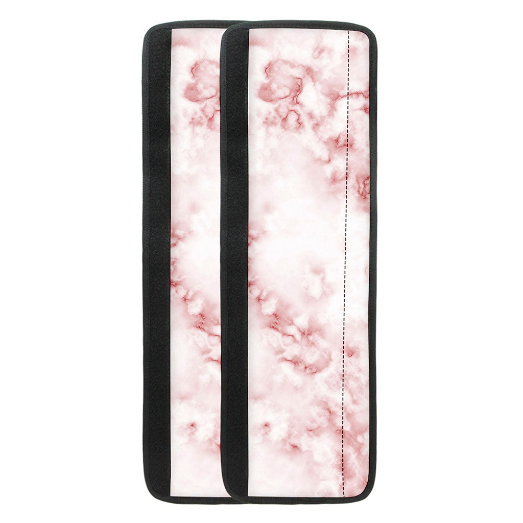 Rose Pink Marble Print Refrigerator Handle Covers