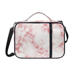 Rose Pink Marble Print Shoulder Strap Bible Bag