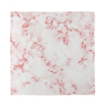 Rose Pink Marble Print Silk Bandana