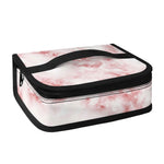 Rose Pink Marble Print Small Lunch Bag