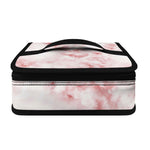 Rose Pink Marble Print Small Lunch Bag