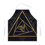 Rose Pyramid Print Adjustable Apron