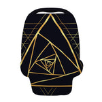 Rose Pyramid Print Baby Seat Cover
