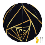 Rose Pyramid Print Basketball