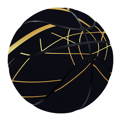 Rose Pyramid Print Basketball