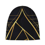 Rose Pyramid Print Beanie