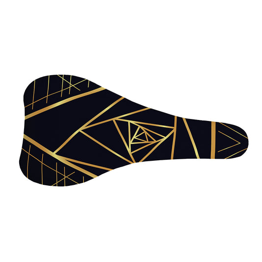 Rose Pyramid Print Bicycle Seat Cover