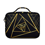 Rose Pyramid Print Briefcase Bible Bag