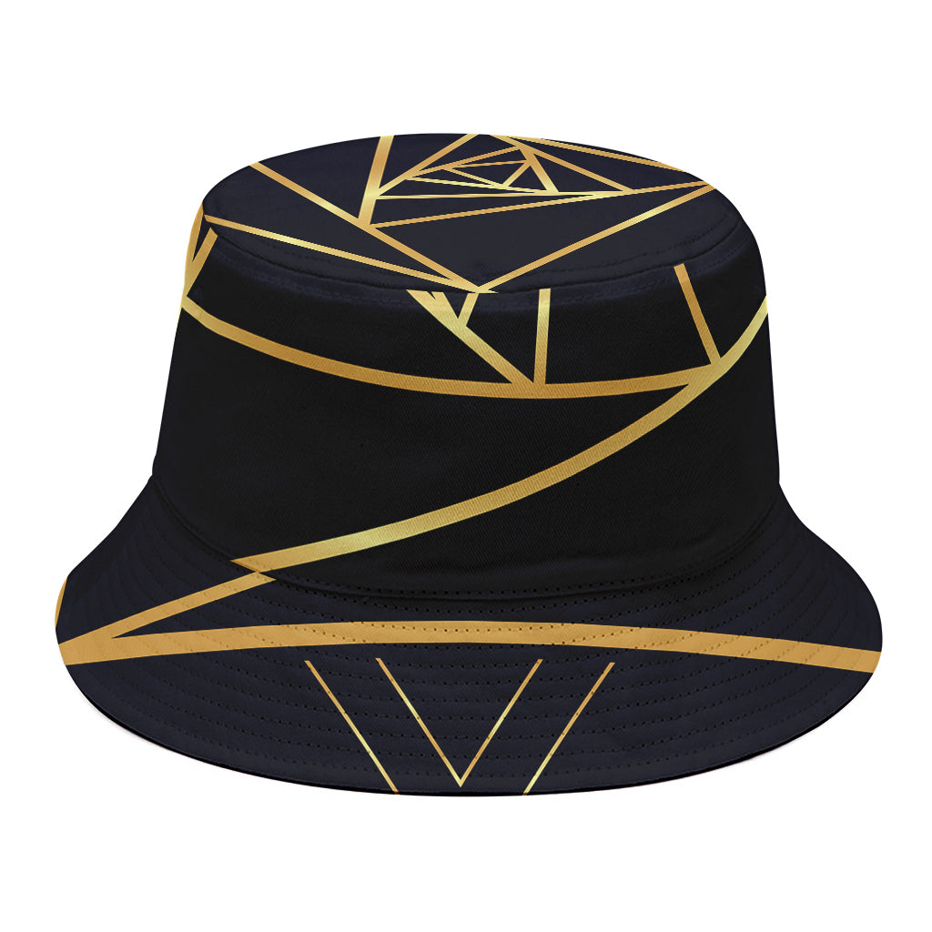 Rose Pyramid Print Bucket Hat