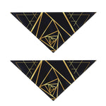 Rose Pyramid Print Dog Bandana