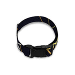 Rose Pyramid Print Dog Collar