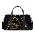 Rose Pyramid Print Duffel Bag