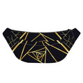 Rose Pyramid Print Fanny Pack