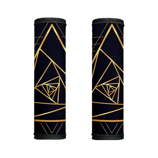 Rose Pyramid Print Handle Covers