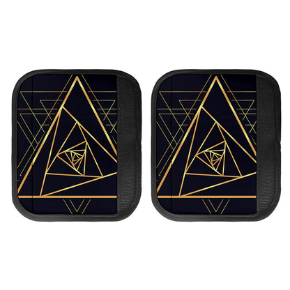 Rose Pyramid Print Handle Covers