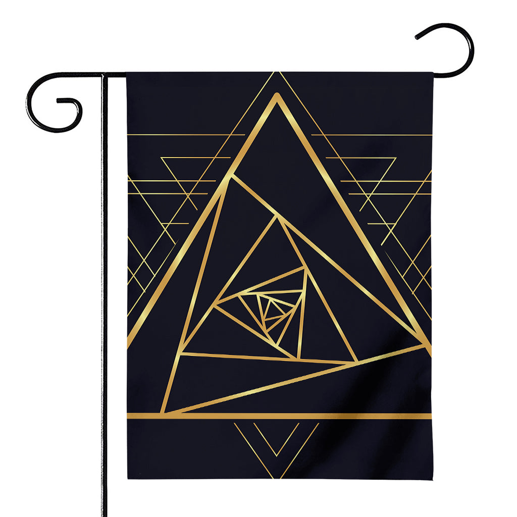 Rose Pyramid Print House Flag