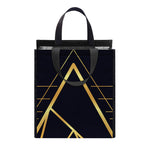 Rose Pyramid Print Insulated Lunch Tote