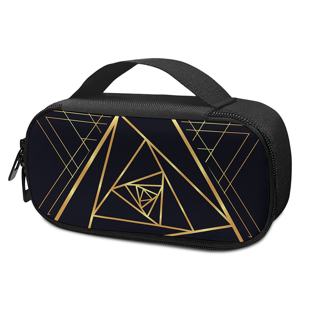 Rose Pyramid Print Insulin Cooler Travel Case