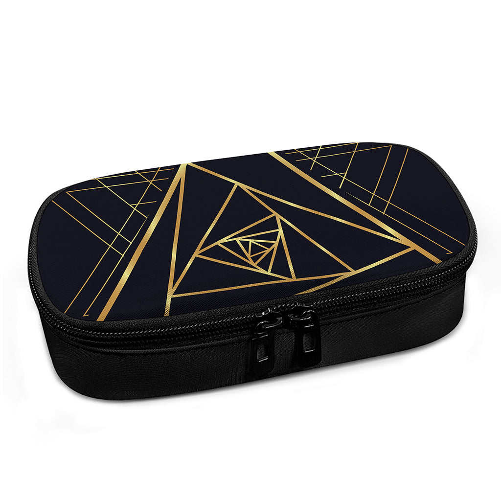 Rose Pyramid Print Insulin Cooler Travel Case