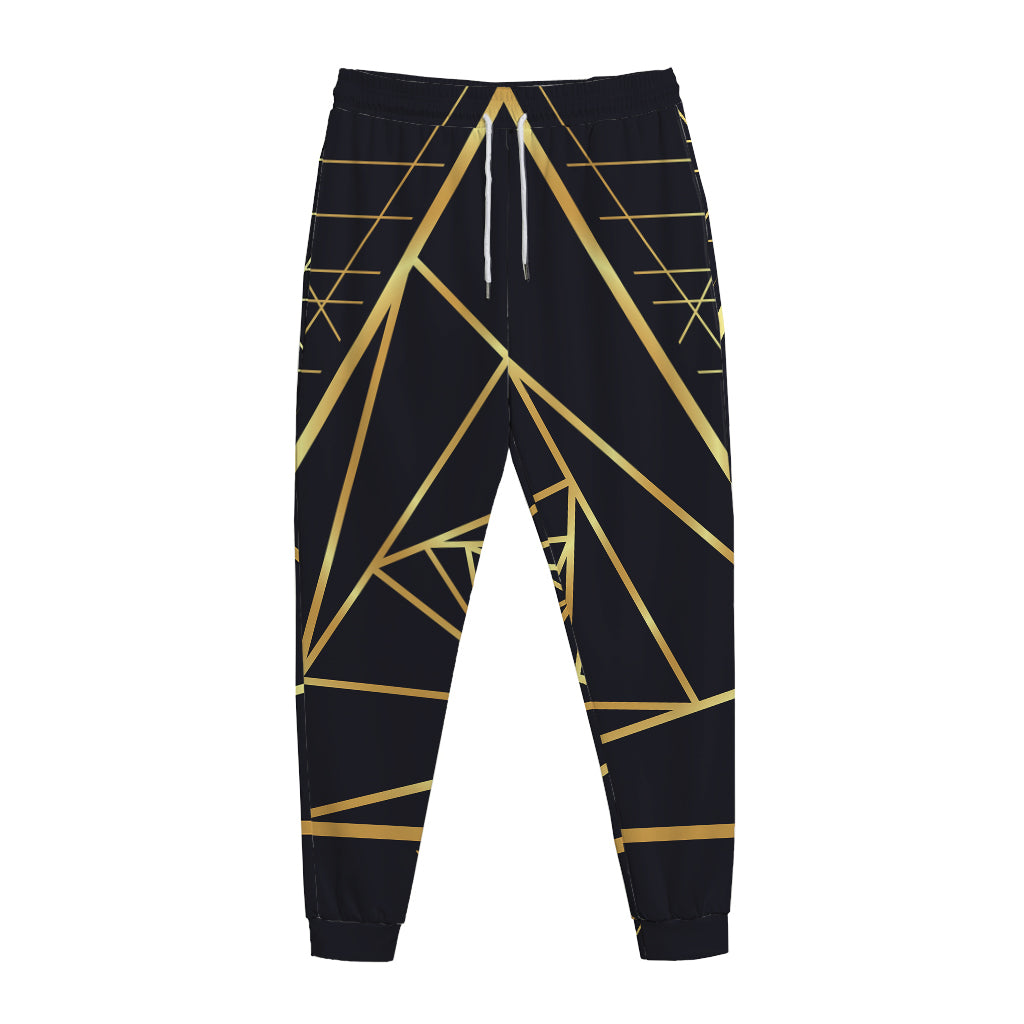 Rose Pyramid Print Jogger Pants