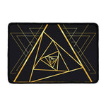 Rose Pyramid Print Kitchen Mat