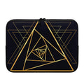Rose Pyramid Print Laptop Sleeve