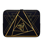Rose Pyramid Print Laptop Sleeve
