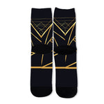 Rose Pyramid Print Long Socks