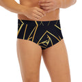 Rose Pyramid Print Men's Briefs