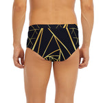 Rose Pyramid Print Men's Briefs