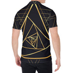 Rose Pyramid Print Men's Shirt