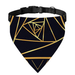 Rose Pyramid Print Over The Collar Dog Bandana