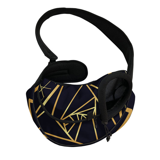 Rose Pyramid Print Pet Sling Carrier