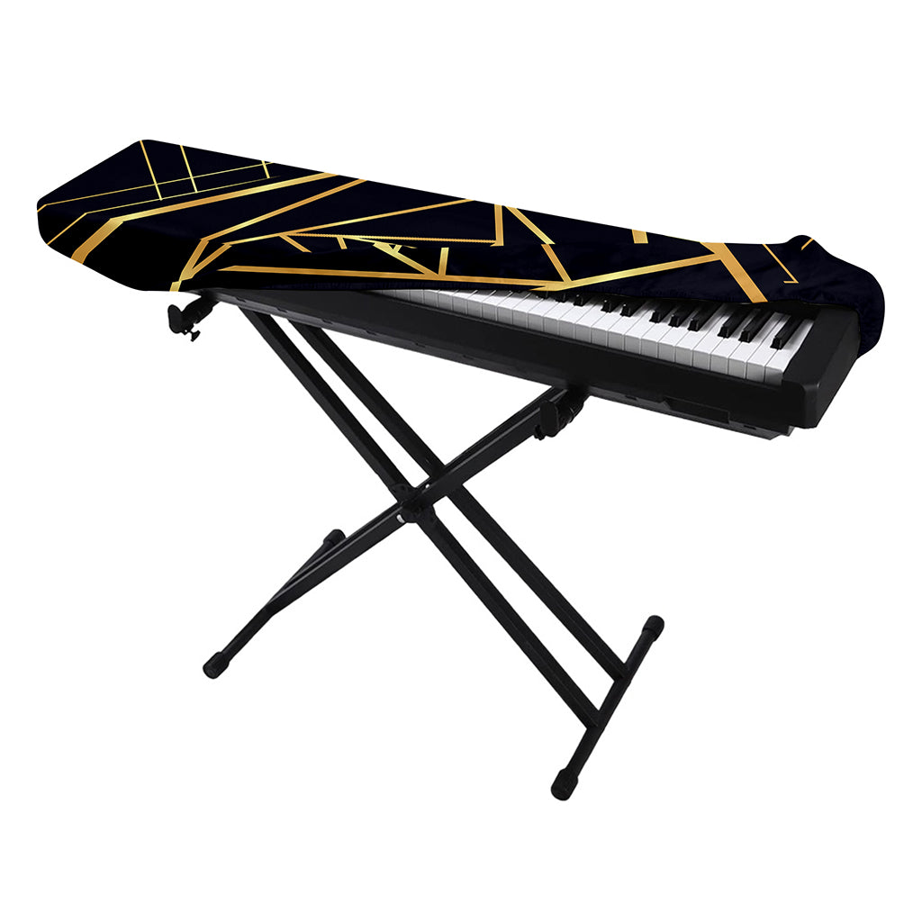 Rose Pyramid Print Piano Keyboard Cover