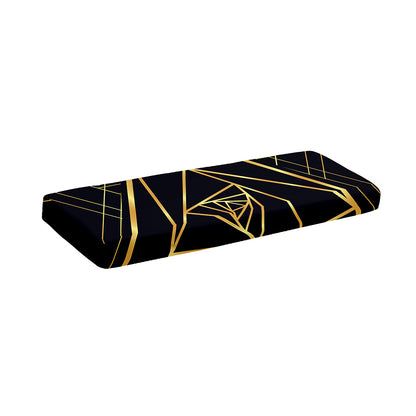 Rose Pyramid Print Piano Keyboard Cover