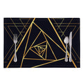 Rose Pyramid Print Placemat