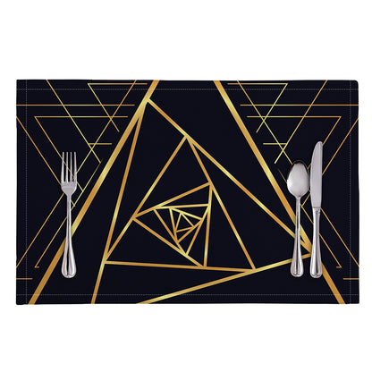 Rose Pyramid Print Placemat