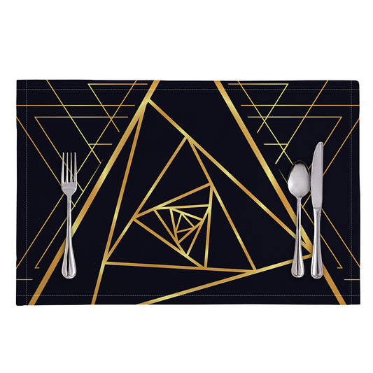 Rose Pyramid Print Placemat