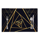 Rose Pyramid Print Placemat