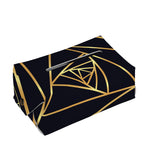Rose Pyramid Print Rectangle Tissue Box Cover