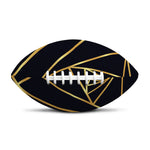 Rose Pyramid Print Rugby Ball